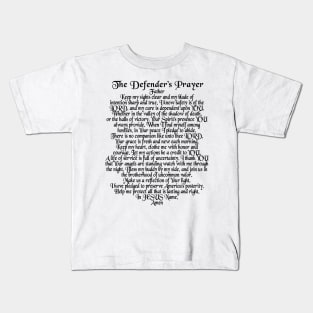 Soldiers Prayer, Military Patriotic, Patriotism Kids T-Shirt